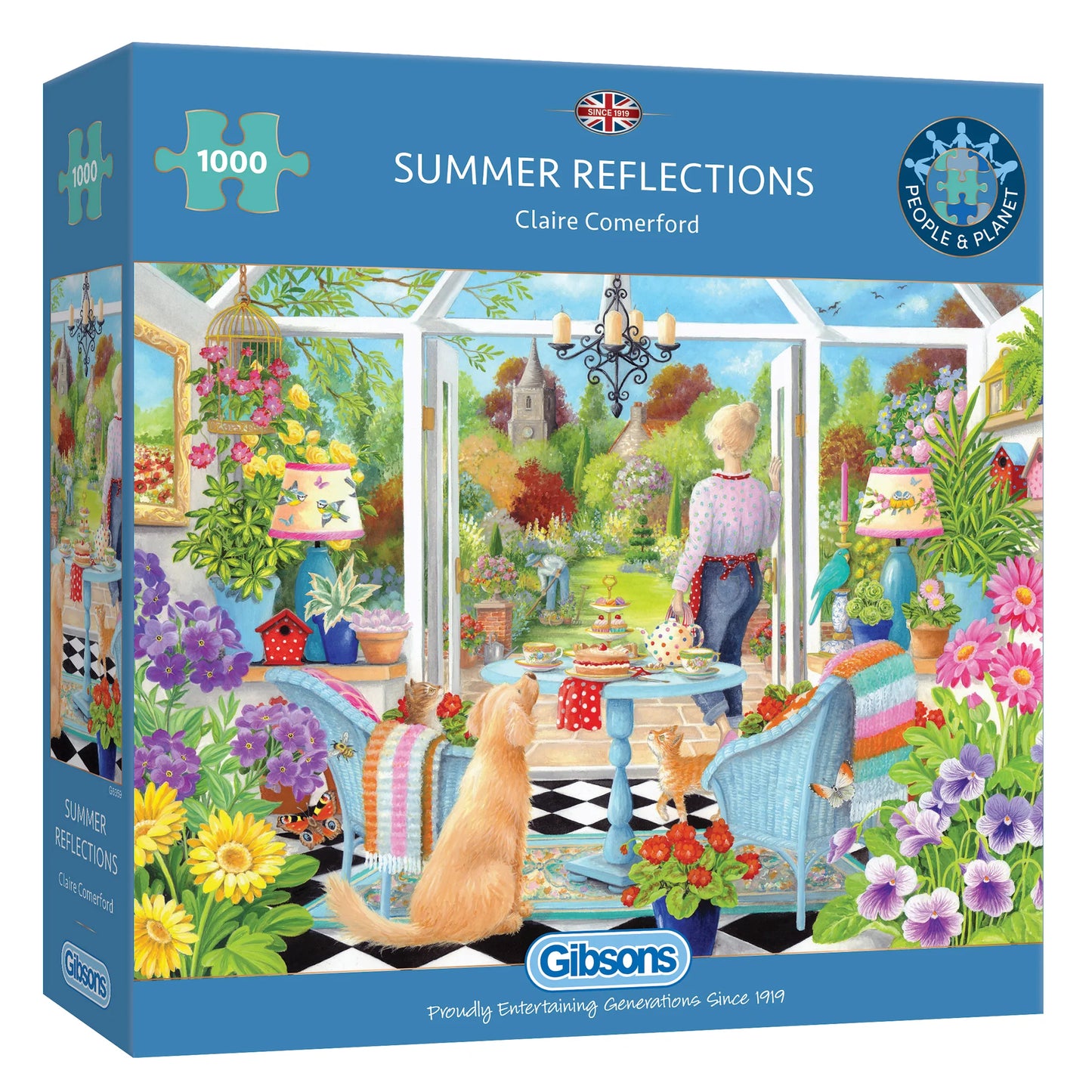 Gibsons - Summer Reflections - 1000 Piece Jigsaw Puzzle