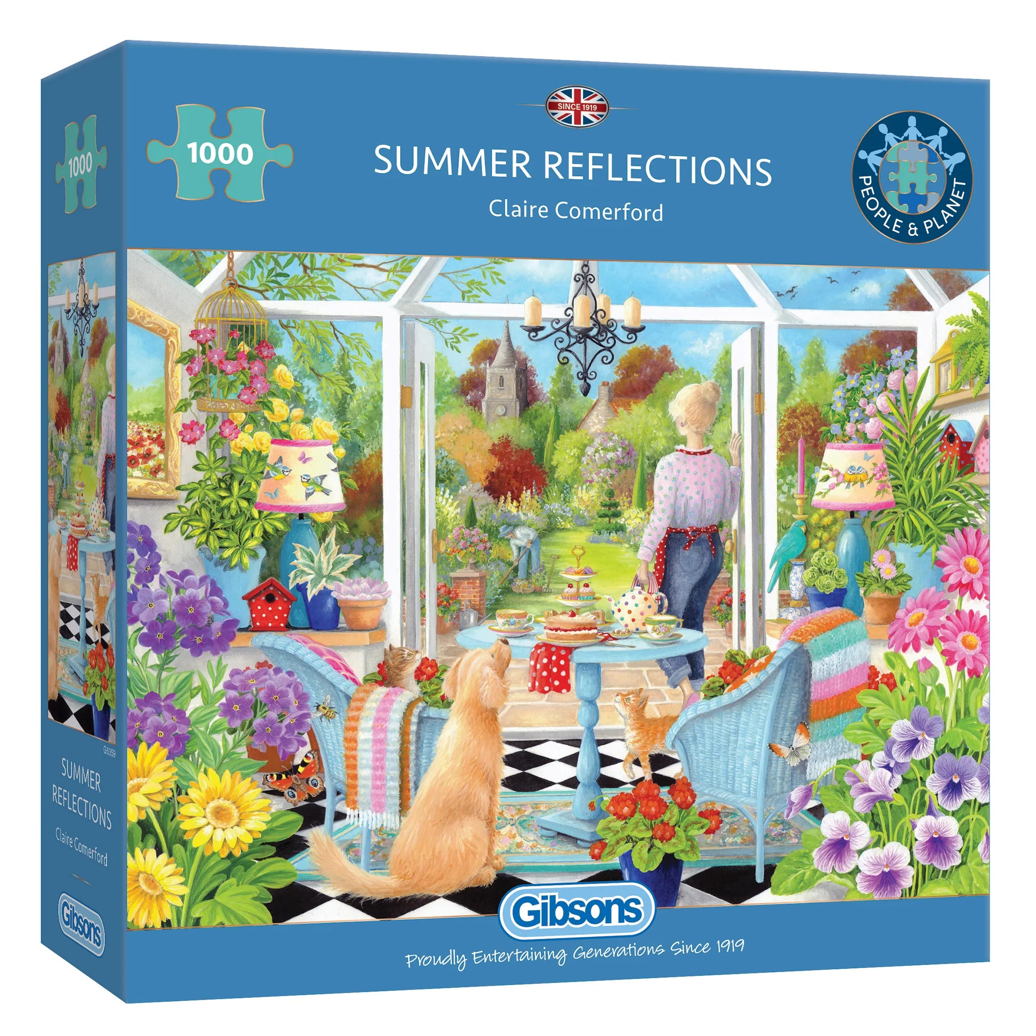 Summer Reflections – 1000 Piece Jigsaw Puzzle (Gibsons)