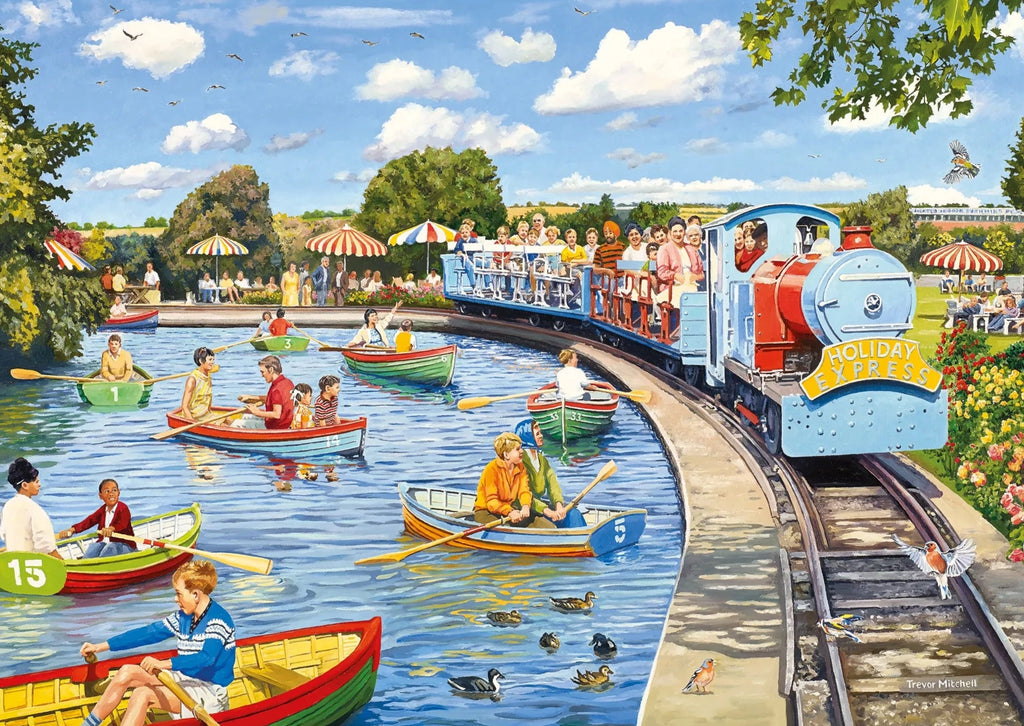The Boating Lake – 1000 Piece Jigsaw Puzzle (Gibsons)