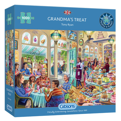 Gibsons - Grandma's Treat - 1000 Piece Jigsaw Puzzle