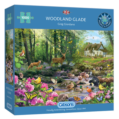Gibsons - Woodland Glade - 1000 Piece Jigsaw Puzzle