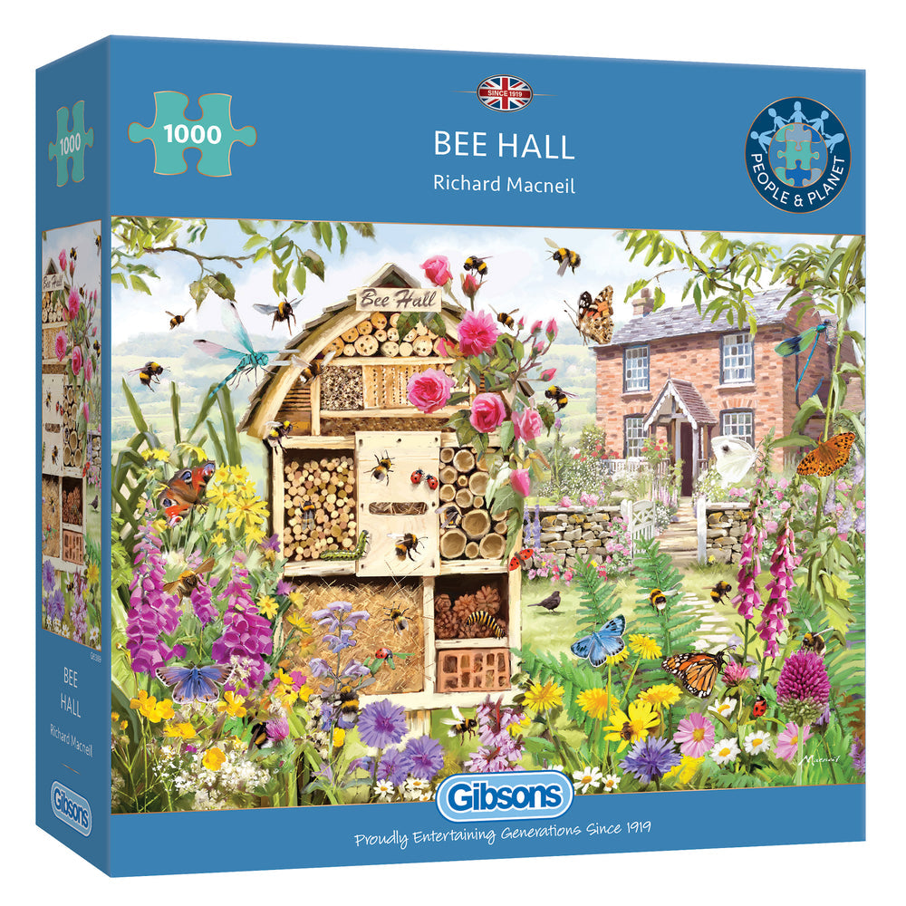 Bee Hall by Gibsons – 1000 Piece Jigsaw Puzzle (Gibsons)
