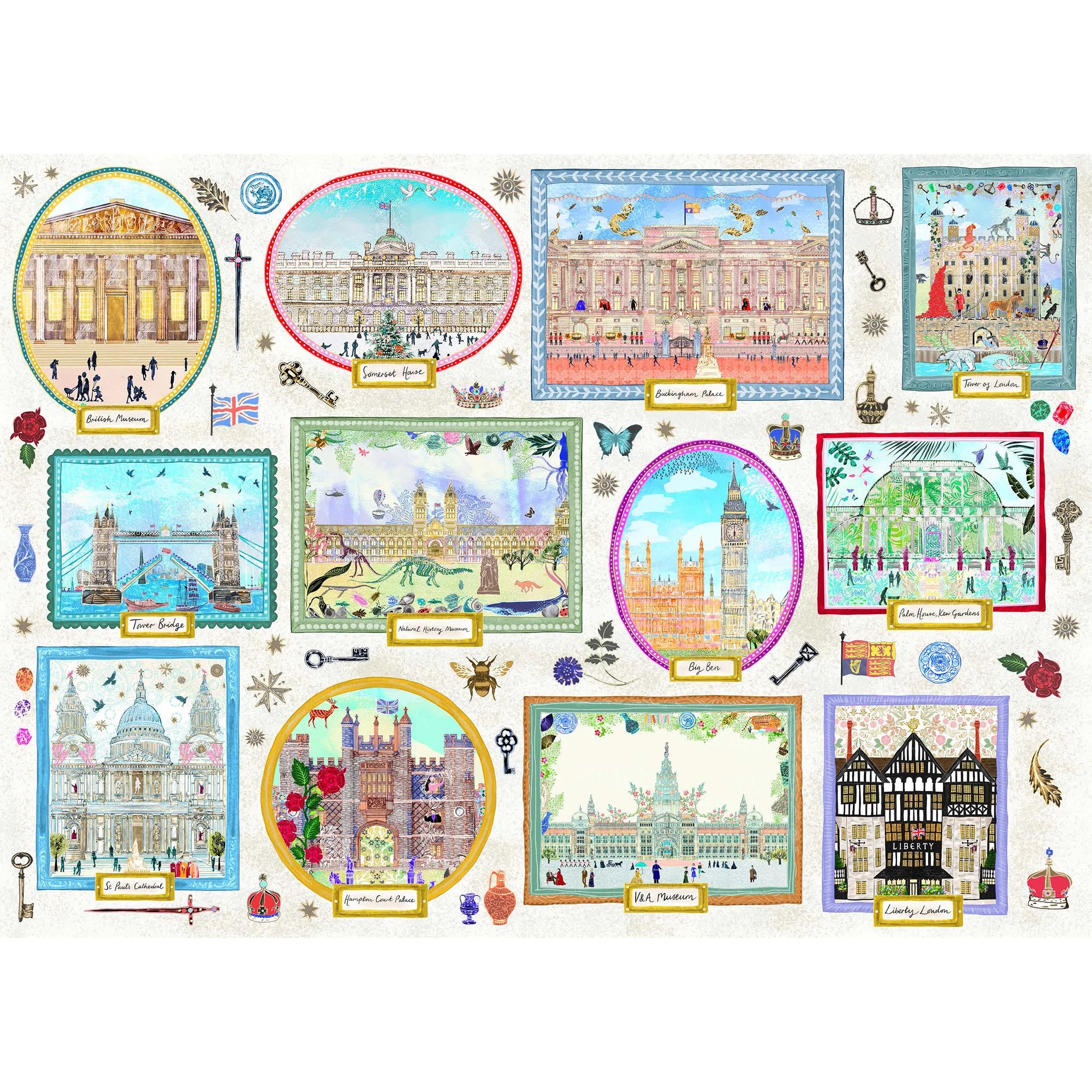 London Gallery – 1000 Piece Jigsaw Puzzle (Gibsons)