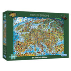 This is Europe – 1000 Piece Jigsaw Puzzle (Gibsons)