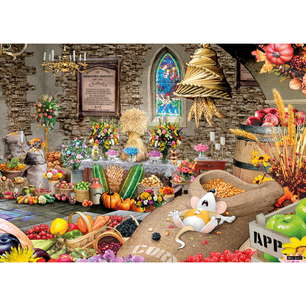 Harvest Feastival – 1000 Piece Jigsaw Puzzle (Gibsons)