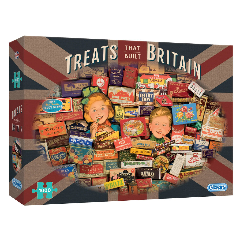 Treats That Built Britain – 1000 Piece Jigsaw Puzzle (Gibsons)