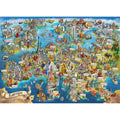 Exploring Europe – 1000 Piece Jigsaw Puzzle (Gibsons)