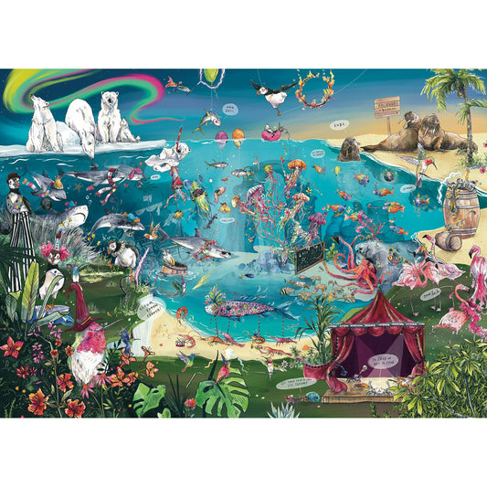 Gibsons - A Collective of Creatures - 1000 Piece Jigsaw Puzzle