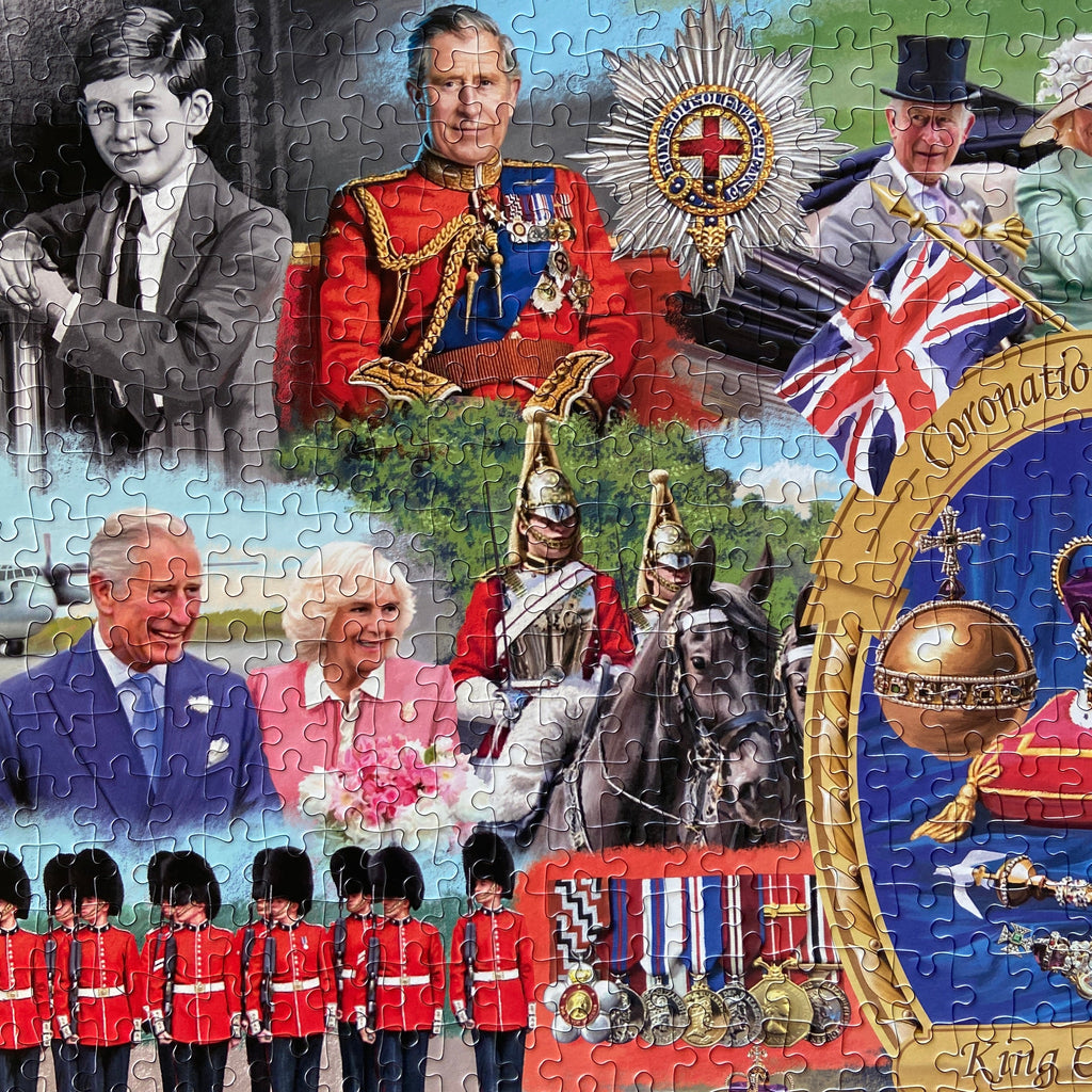 Coronation of a King – 1000 Piece Jigsaw Puzzle (Gibsons)