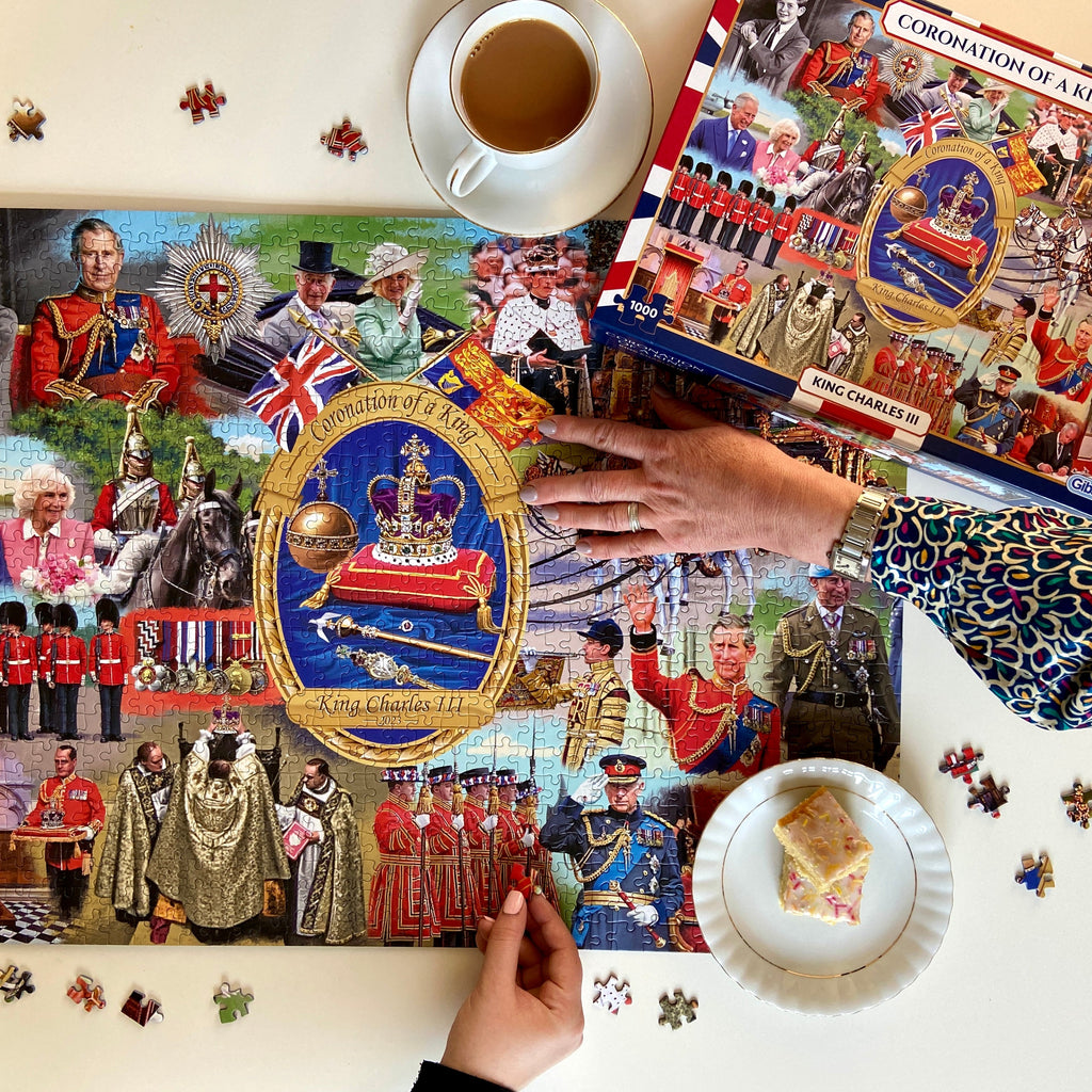 Coronation of a King – 1000 Piece Jigsaw Puzzle (Gibsons)