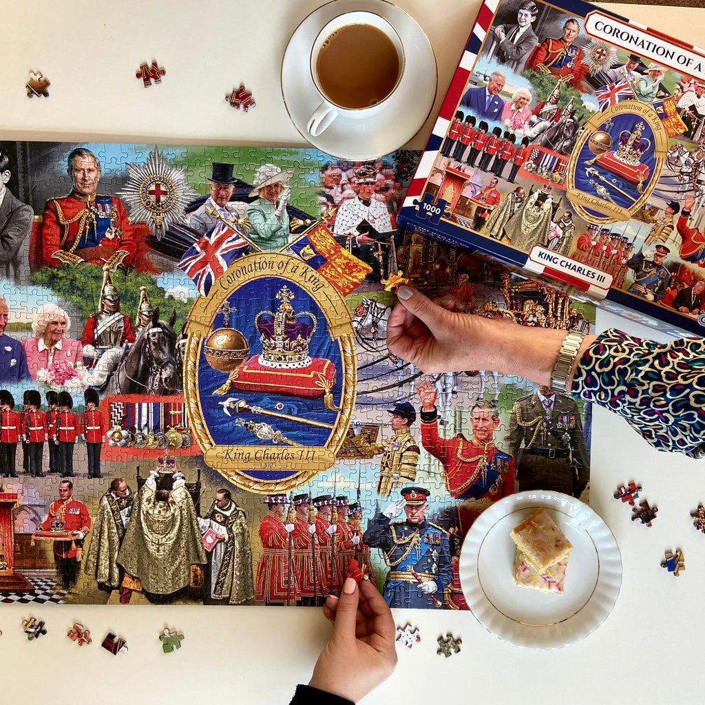 Coronation of a King – 1000 Piece Jigsaw Puzzle (Gibsons)
