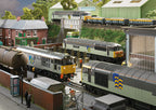 Kidicraft - Hornby Diesel Depot - 1000 Piece Jigsaw Puzzle