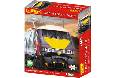 Kidicraft - Hornby Class 91 ‘For the Fallen’ - 1000 Piece Jigsaw Puzzle