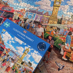 Clocktower Market – 1000 Piece Jigsaw Puzzle (Gibsons)