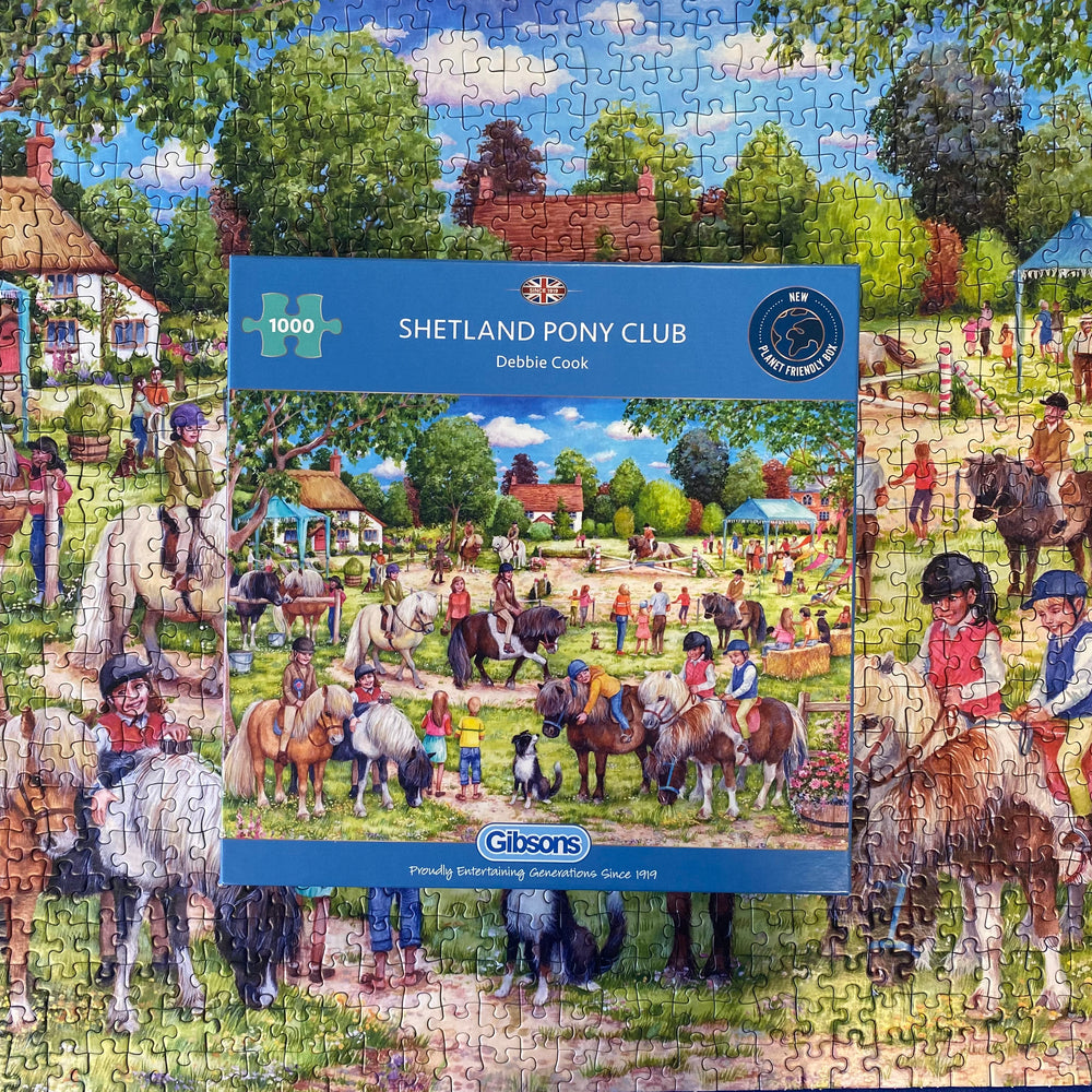 Shetland Pony Club – 1000 Piece Jigsaw Puzzle (Gibsons)