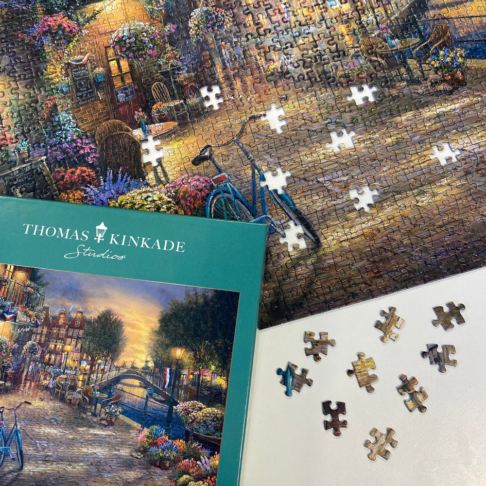 Amsterdam Café – 1000 Piece Jigsaw Puzzle (Gibsons)