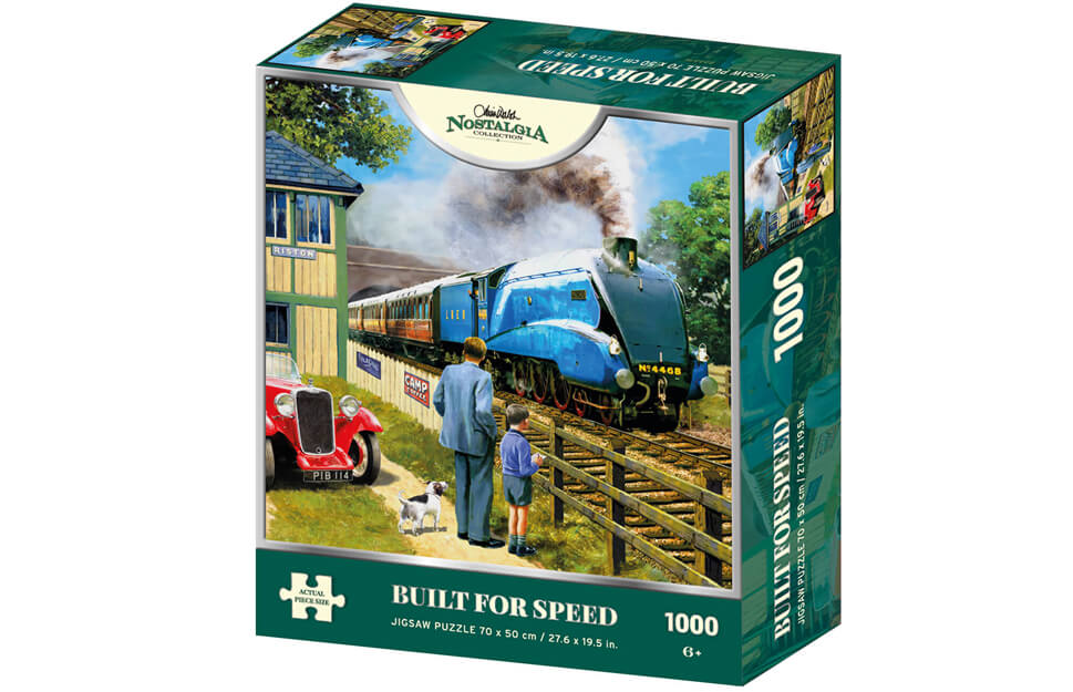 Kidicraft - Kevin Walsh - Built For Speed - 1000 Piece Jigsaw Puzzle