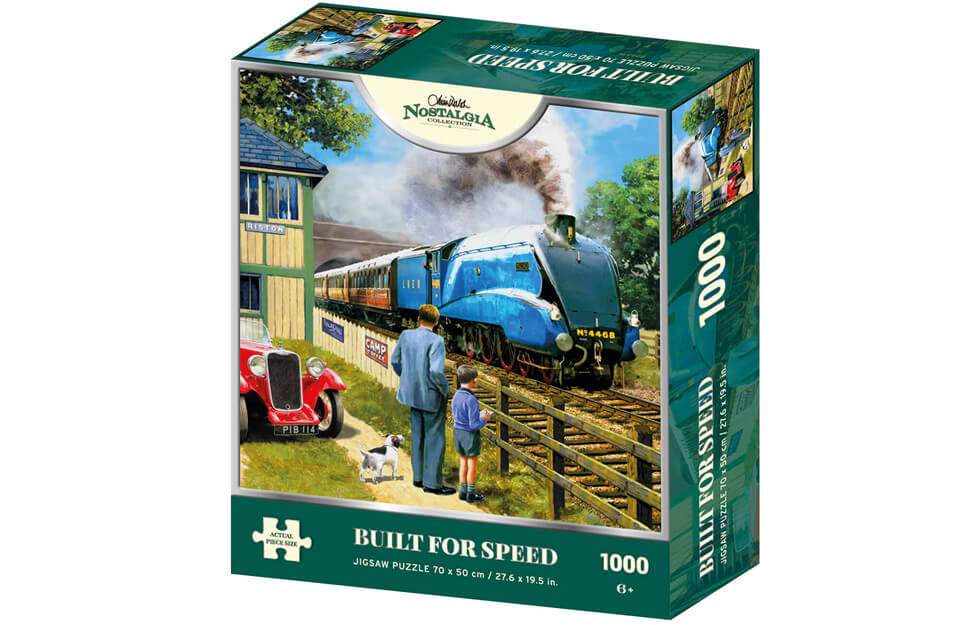 Built For Speed by Kevin Walsh – 1000 Piece Jigsaw Puzzle (Kidicraft)