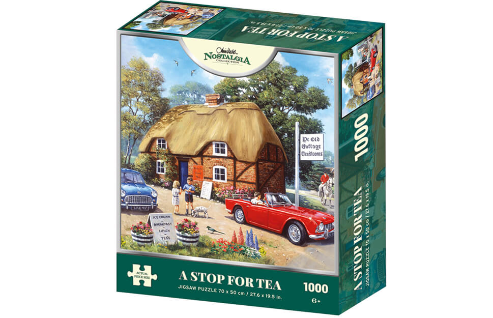 A Stop For Tea by Kevin Walsh – 1000 Piece Jigsaw Puzzle (Kidicraft)
