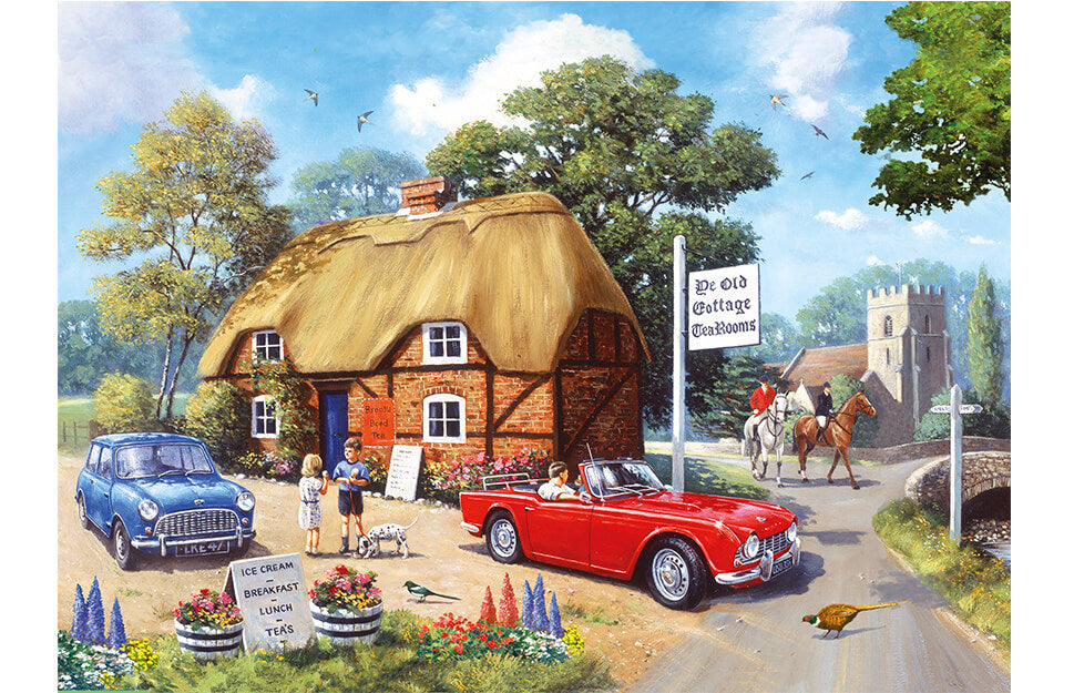 A Stop For Tea by Kevin Walsh – 1000 Piece Jigsaw Puzzle (Kidicraft)