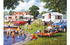 Caravan Holiday by Kevin Walsh – 1000 Piece Jigsaw Puzzle (Kidicraft)