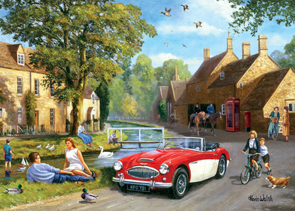 Kidicraft - Kevin Walsh - Cotswold Village - 1000 Piece Jigsaw Puzzle