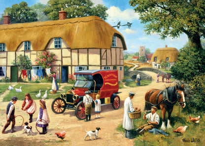 Kidicraft - Kevin Walsh - Baker In The Village - 1000 Piece Jigsaw Puzzle