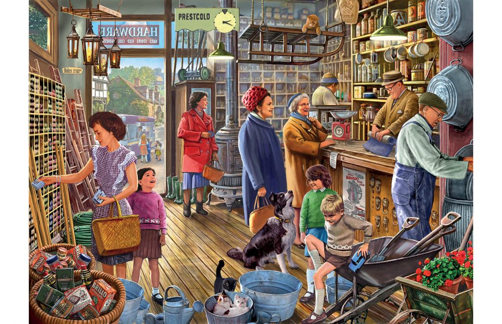 Ye Olde Hardware Shoppe by Steve Crisp – 1000 Piece Jigsaw Puzzle (Kidicraft)
