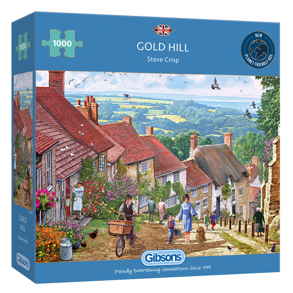 Gibsons - Gold Hill - 1000 Piece Jigsaw Puzzle