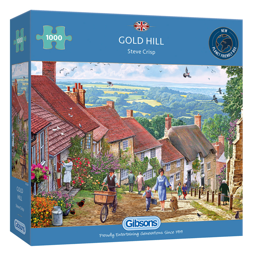 Gold Hill – 1000 Piece Jigsaw Puzzle (Gibsons)