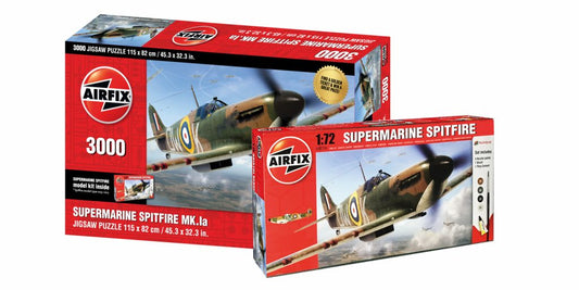 Kidicraft - Airfix Supermarine Spitfire Mk.Ia - 3000 Piece Jigsaw Puzzle