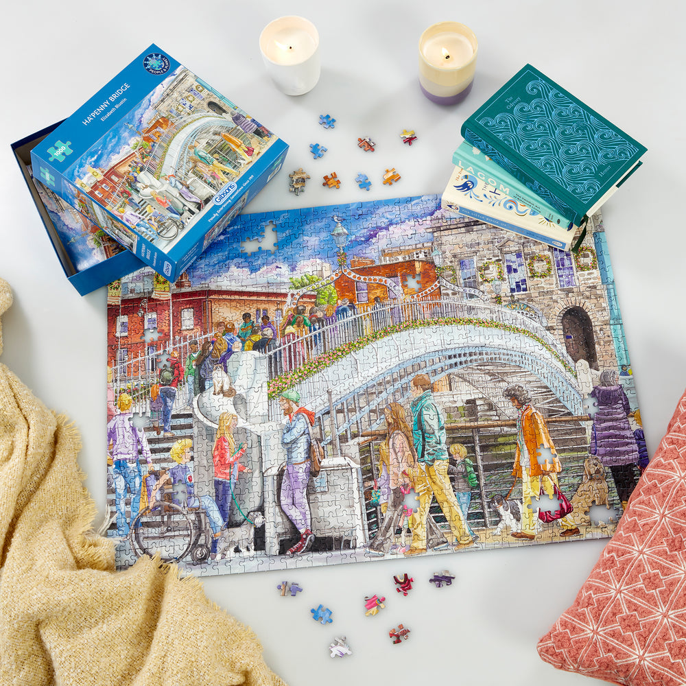 Ha'penny Bridge – 1000 Piece Jigsaw Puzzle (Gibsons)
