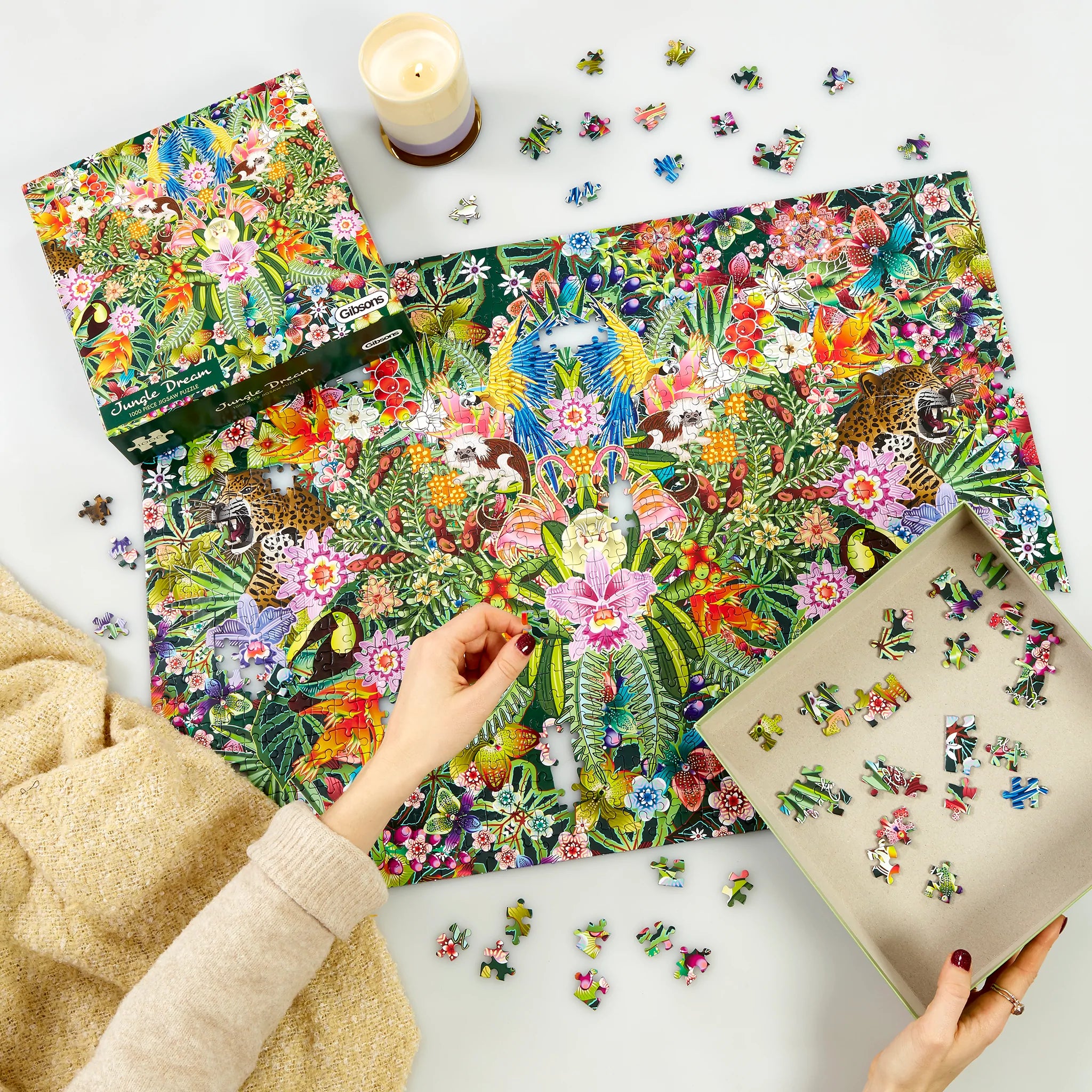 Jungle Dream – 1000 Piece Jigsaw Puzzle (Gibsons)