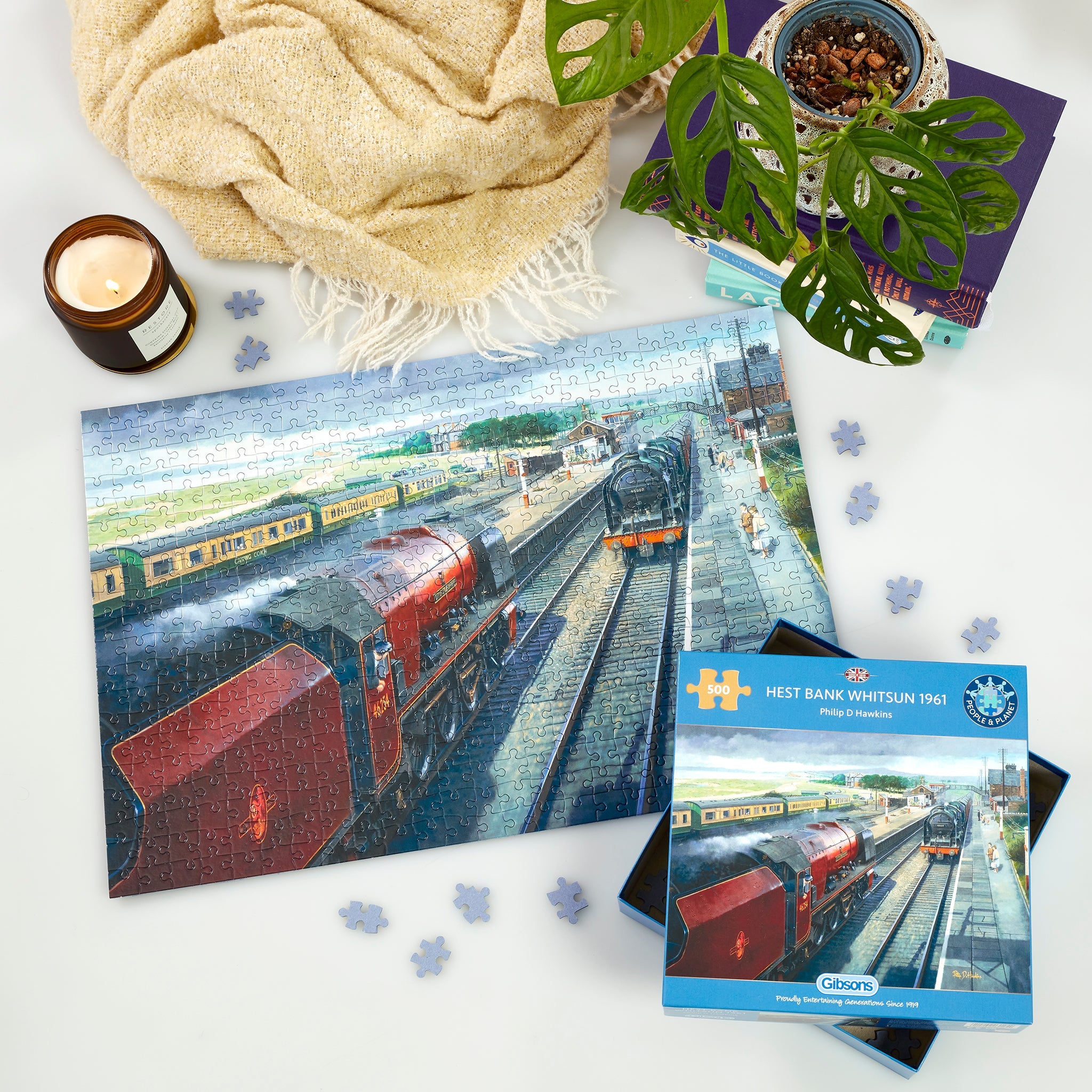 Hest Bank Whitsun 1961 – 500 Piece Jigsaw Puzzle (Gibsons)