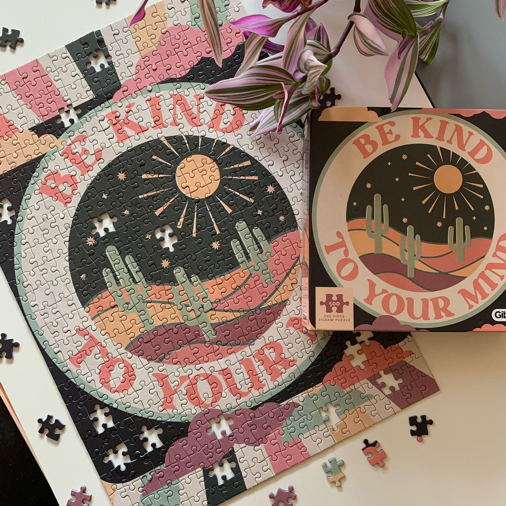 Be Kind to Your Mind – 500 Piece Jigsaw Puzzle (Gibsons)