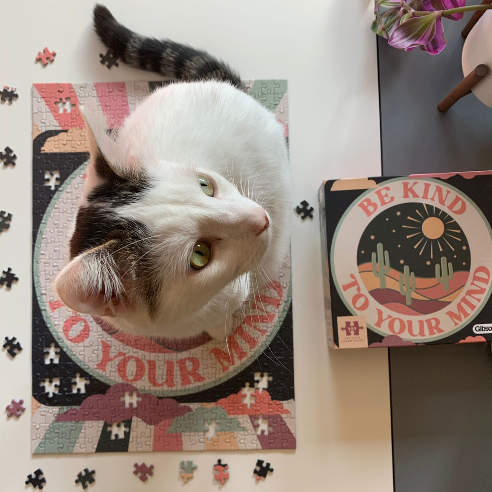 Be Kind to Your Mind – 500 Piece Jigsaw Puzzle (Gibsons)