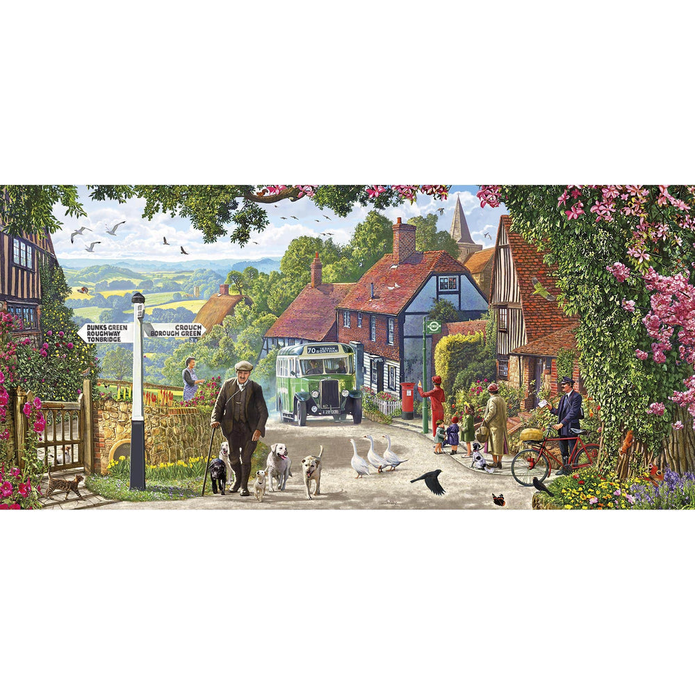 A Morning Stroll – 636 Piece Jigsaw Puzzle (Gibsons)