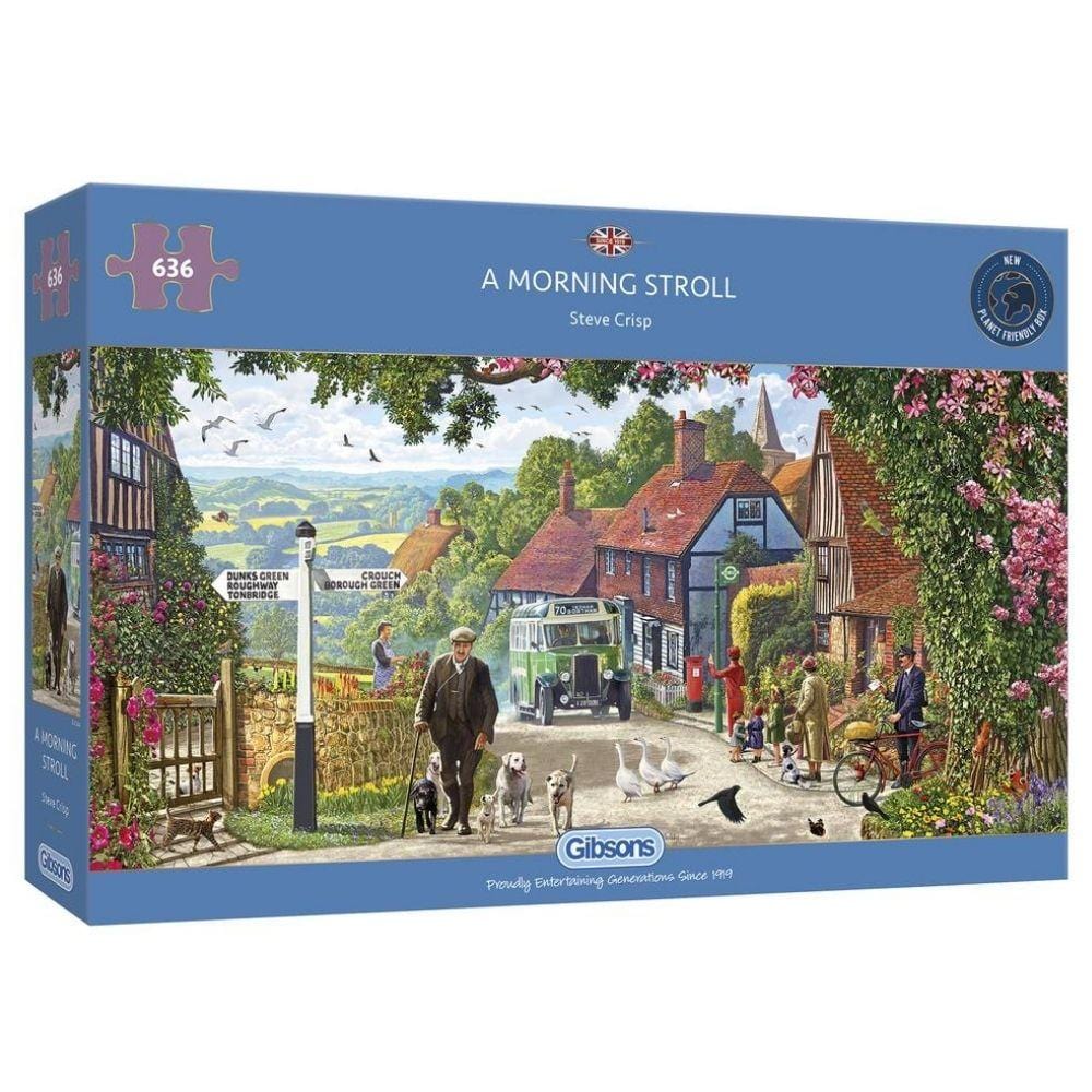 Gibsons - A Morning Stroll - 636 Piece Jigsaw Puzzle