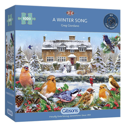 Gibsons - A Winter Song   - 1000 Piece Jigsaw Puzzle