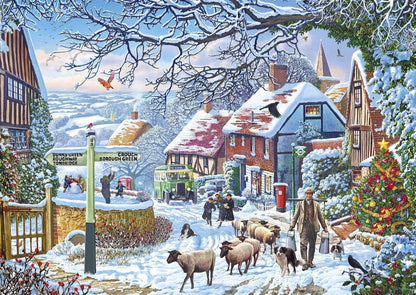 Gibsons - A Winter Stroll - 1000 Piece Jigsaw Puzzle