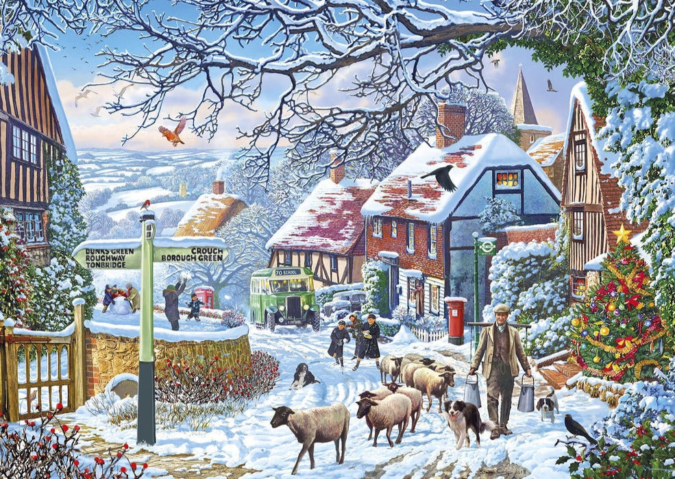 A Winter Stroll – 1000 Piece Jigsaw Puzzle (Gibsons)
