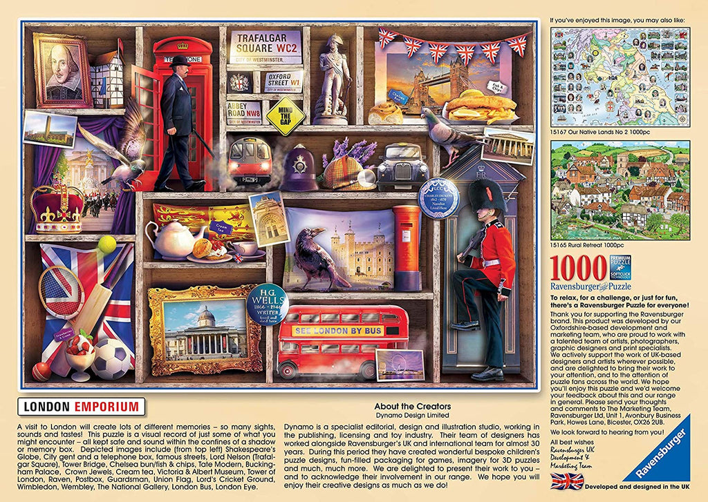 London Emporium – 1000 Piece Jigsaw Puzzle (Ravensburger)
