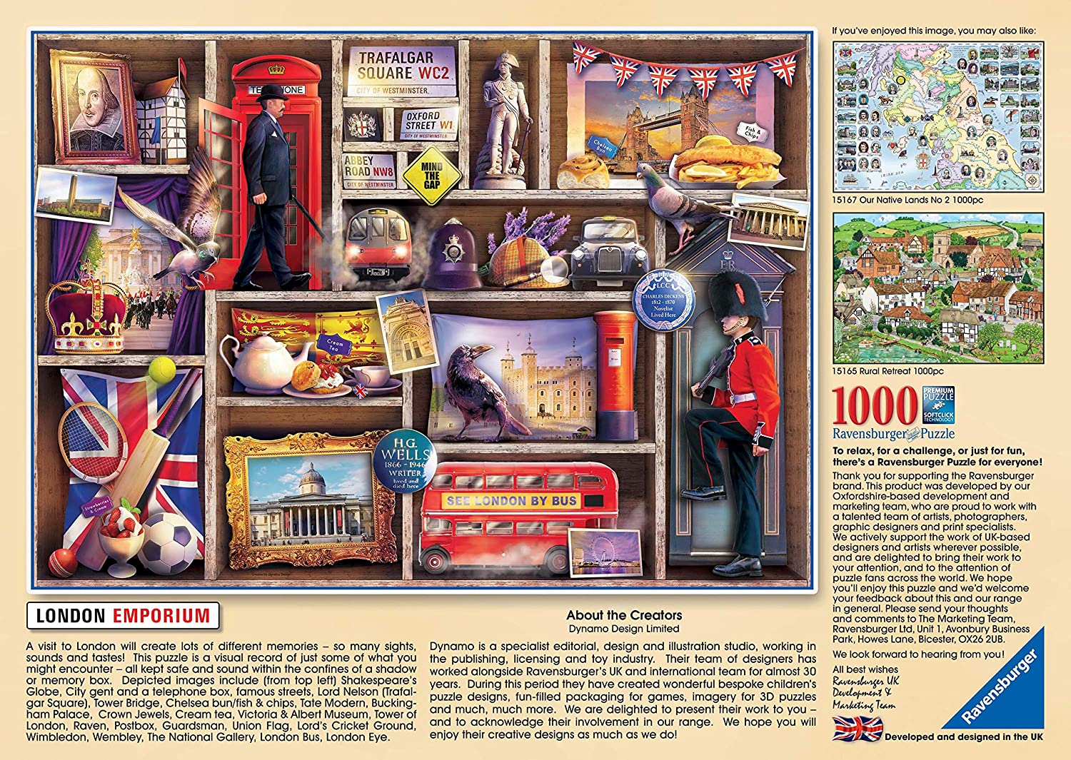 London Emporium – 1000 Piece Jigsaw Puzzle (Ravensburger)