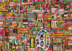 Vintage Artist Materials by Shelley Davies – 1000 Piece Jigsaw Puzzle (Schmidt)