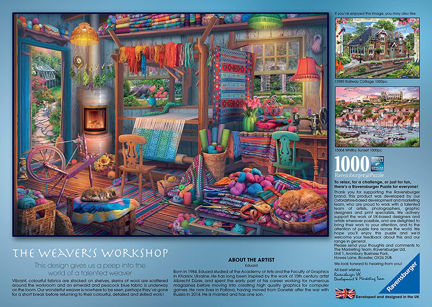 The Weaver's Workshop – 1000 Piece Jigsaw Puzzle (Ravensburger)