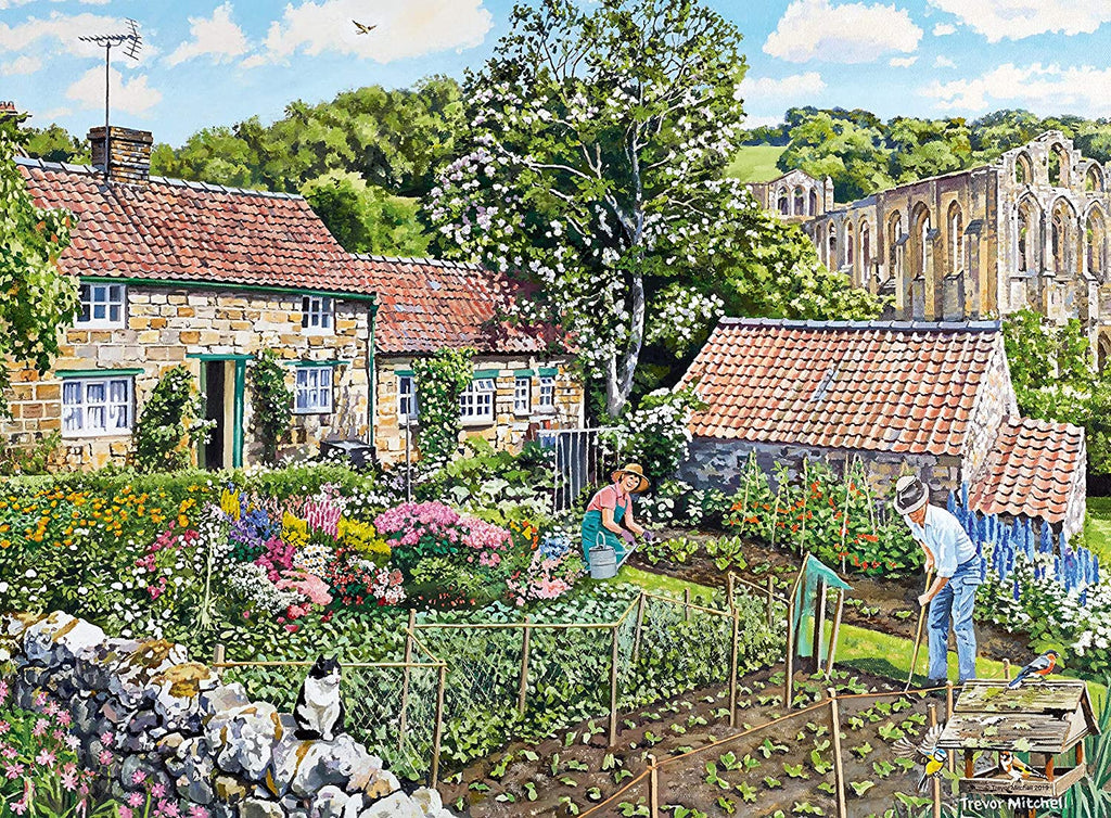 Cosy Cottages - North Yorkshire – 2x 500 Piece Jigsaw Puzzles (Ravensburger)