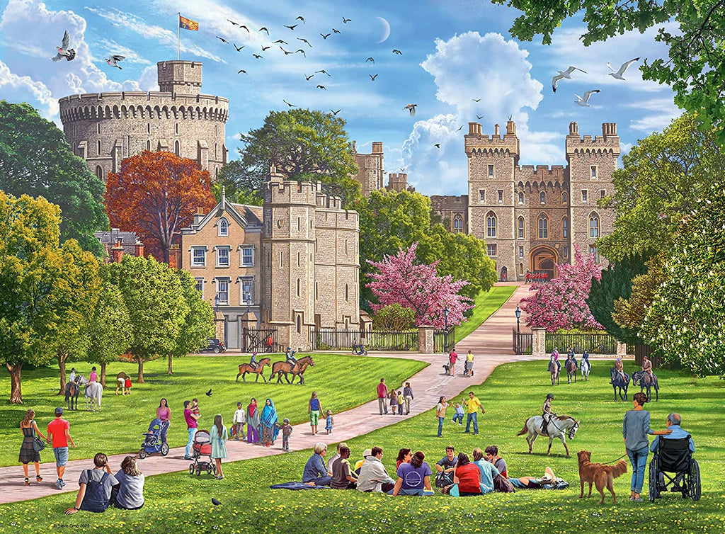 Happy Days No 4, Royal Residences – 4 x 500 Piece Jigsaw Puzzles (Ravensburger)
