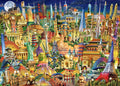 World Landmarks at Night – 1000 Piece Jigsaw Puzzle (Ravensburger)