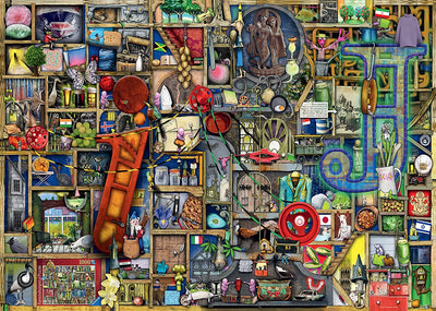 Awesome Alphabet "I & J" by Colin Thompson – 1000 Piece Jigsaw Puzzle (Ravensburger)