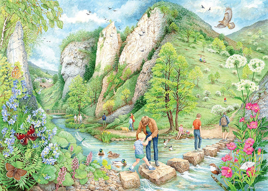 Ravensburger - Walking World - Dovedale - 1000 Piece Jigsaw Puzzle